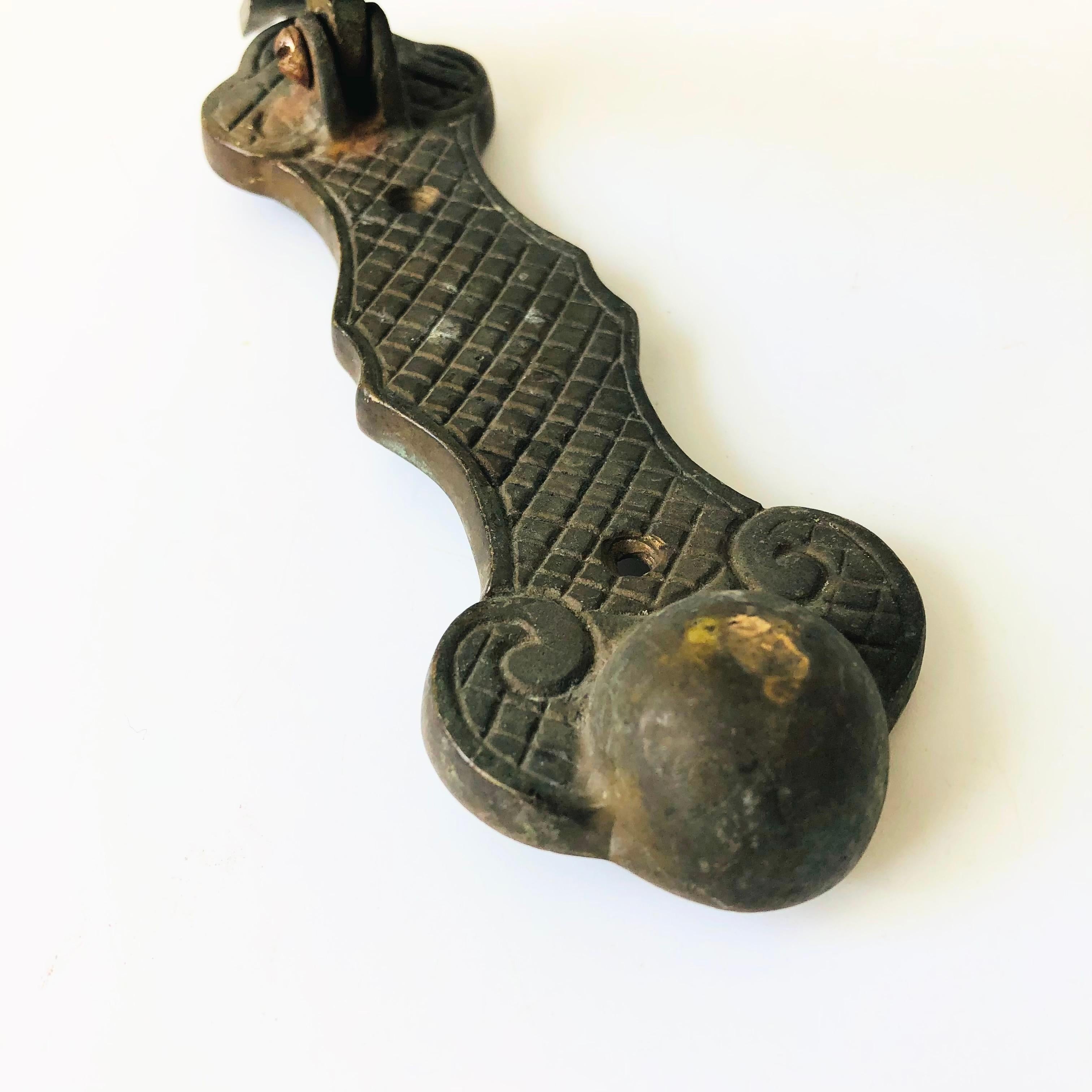 Brass Bird Door Knocker 2