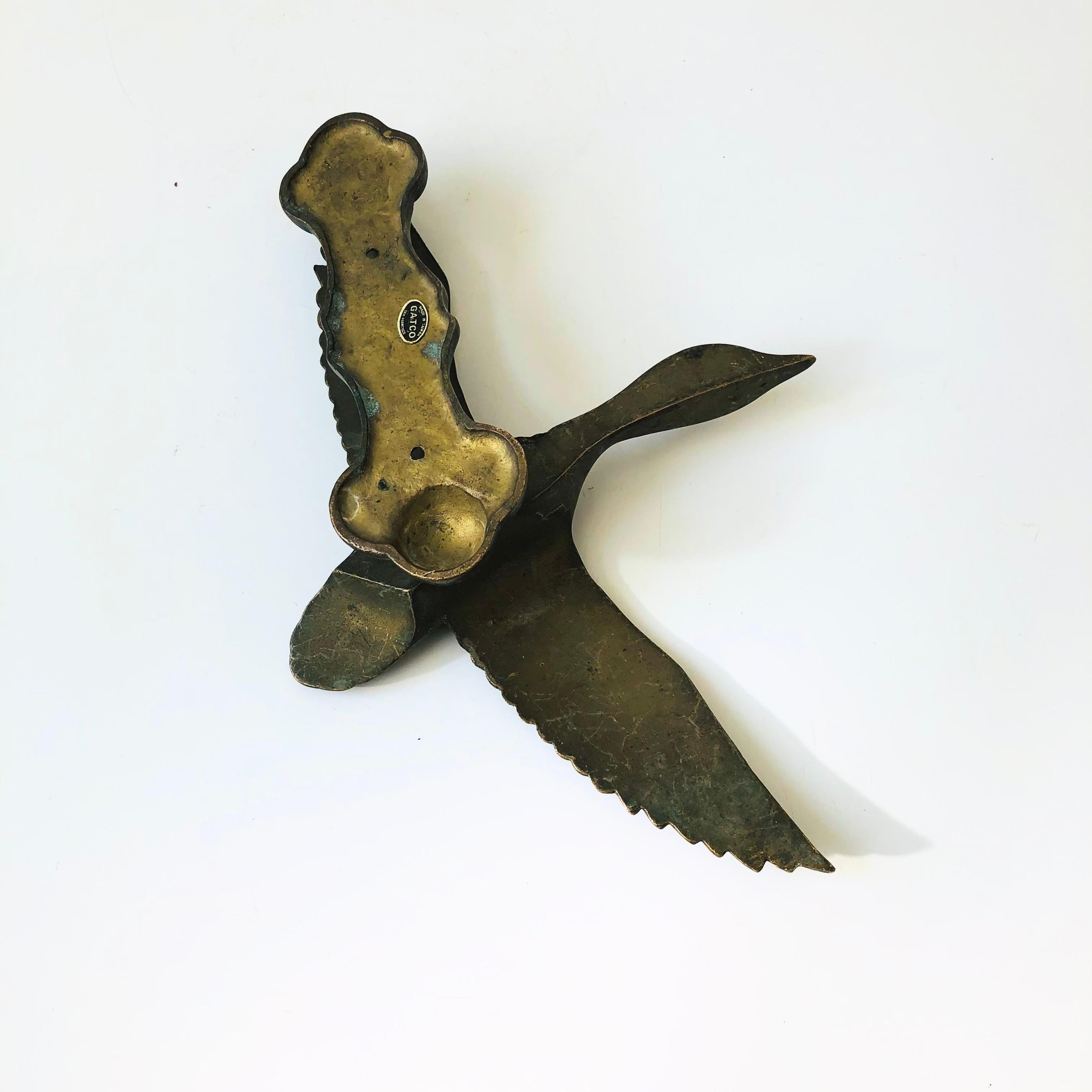 Brass Bird Door Knocker 3