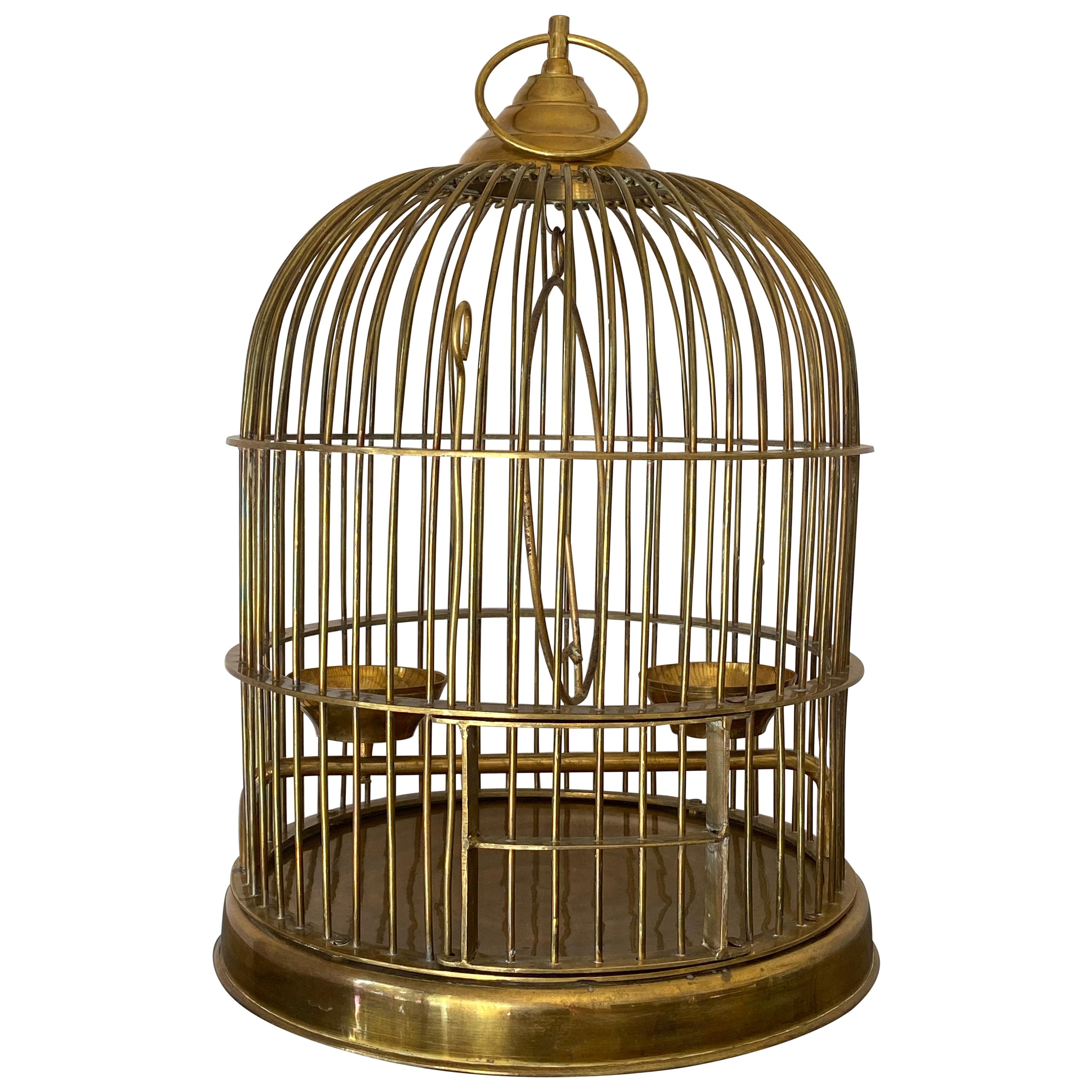 Brass Birdcage