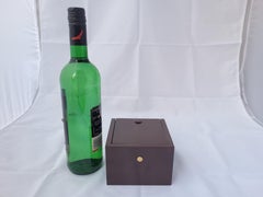 Brass Boat Compass in Varnished Wood Box