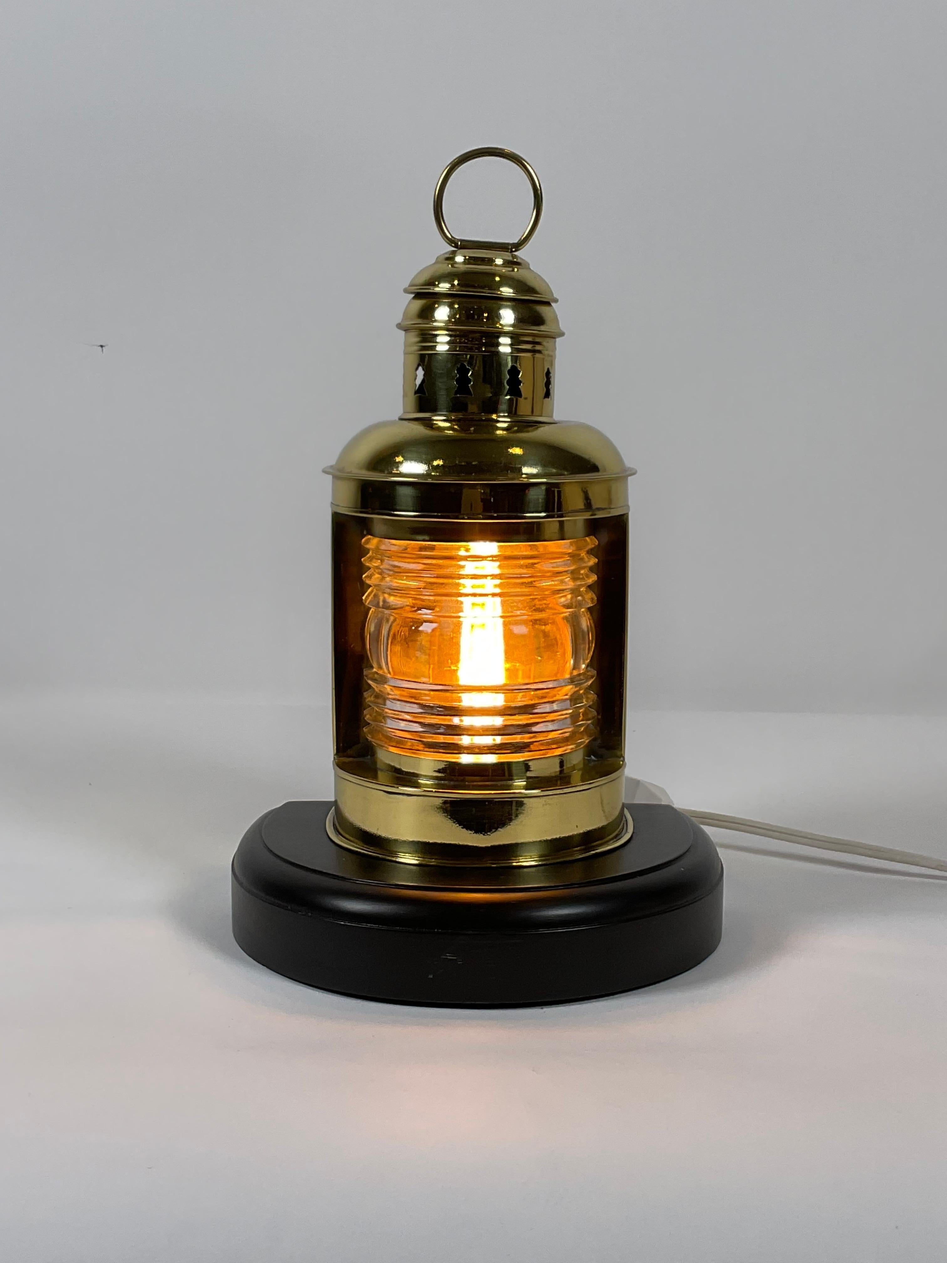 North American Brass Boat Lantern by Perko