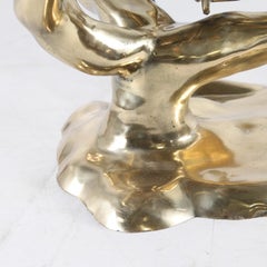 Brass « bonsaï » coffee table