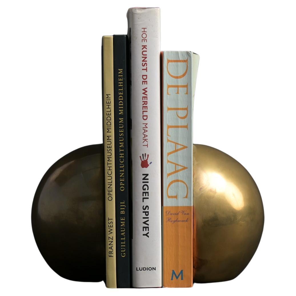 Brass Book End Sculptures