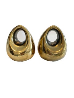 Buchstützen aus Messing von Ben Seibel für Jenfred Ware