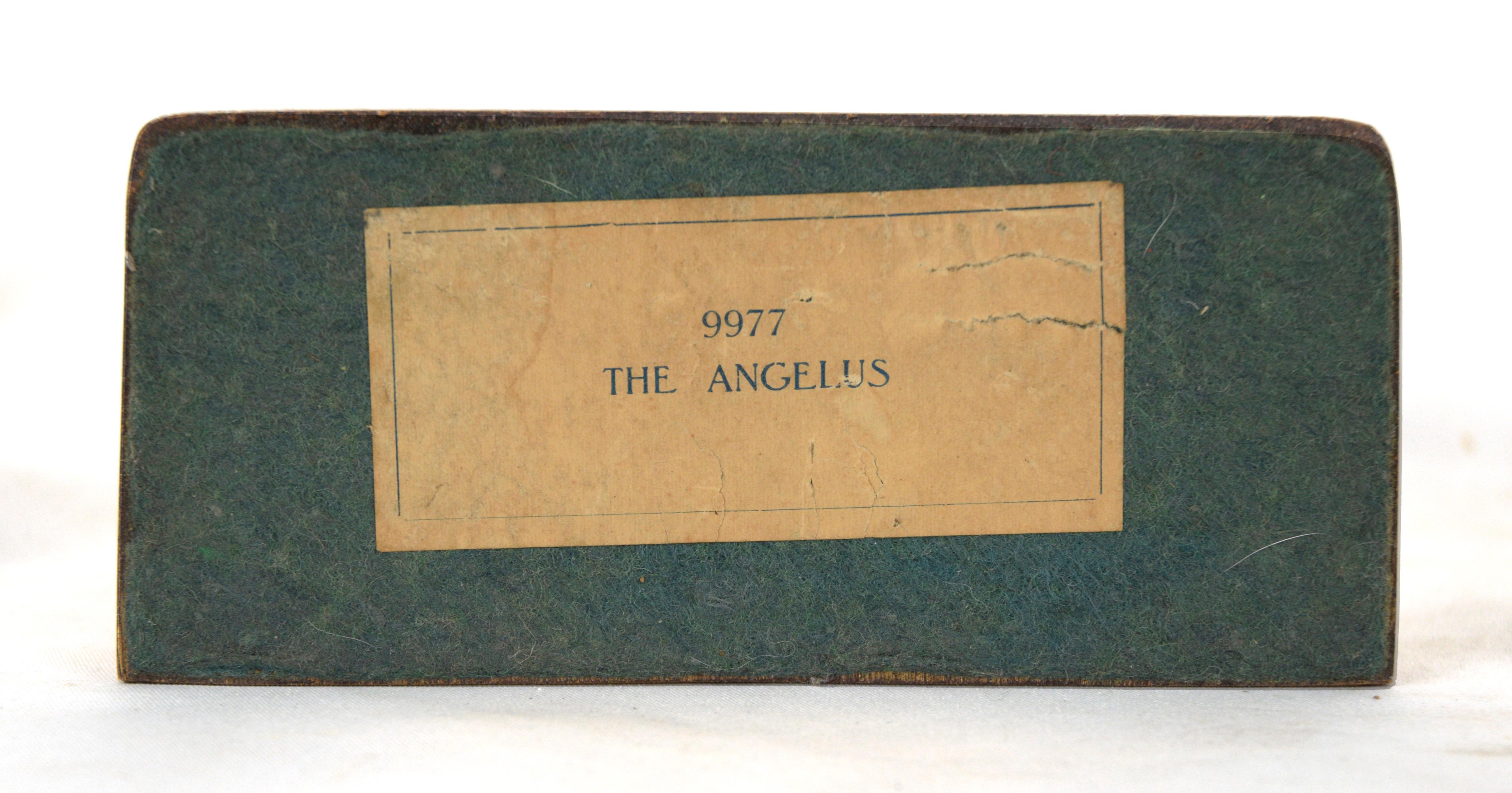 Buchstützen aus Messing mit „The Angelus“ und „The Gleaners“ von Jean Francois Millet im Zustand „Gut“ im Angebot in Soquel, CA