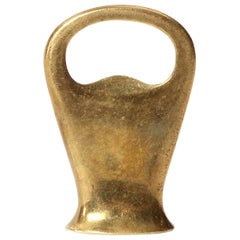 Brass Bottle Opener by Carl Auböck