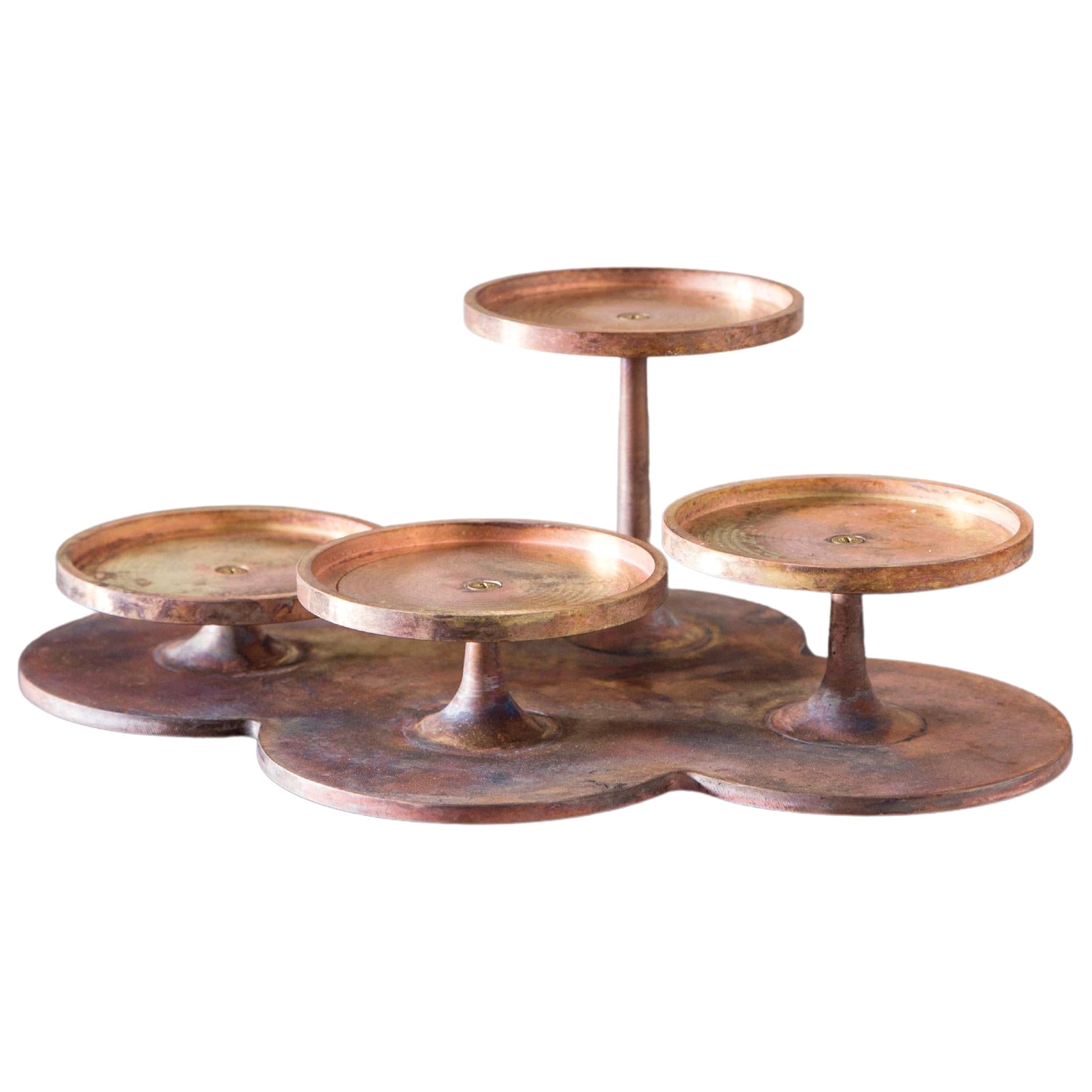 Portabottiglie in ottone di Gentner Design
