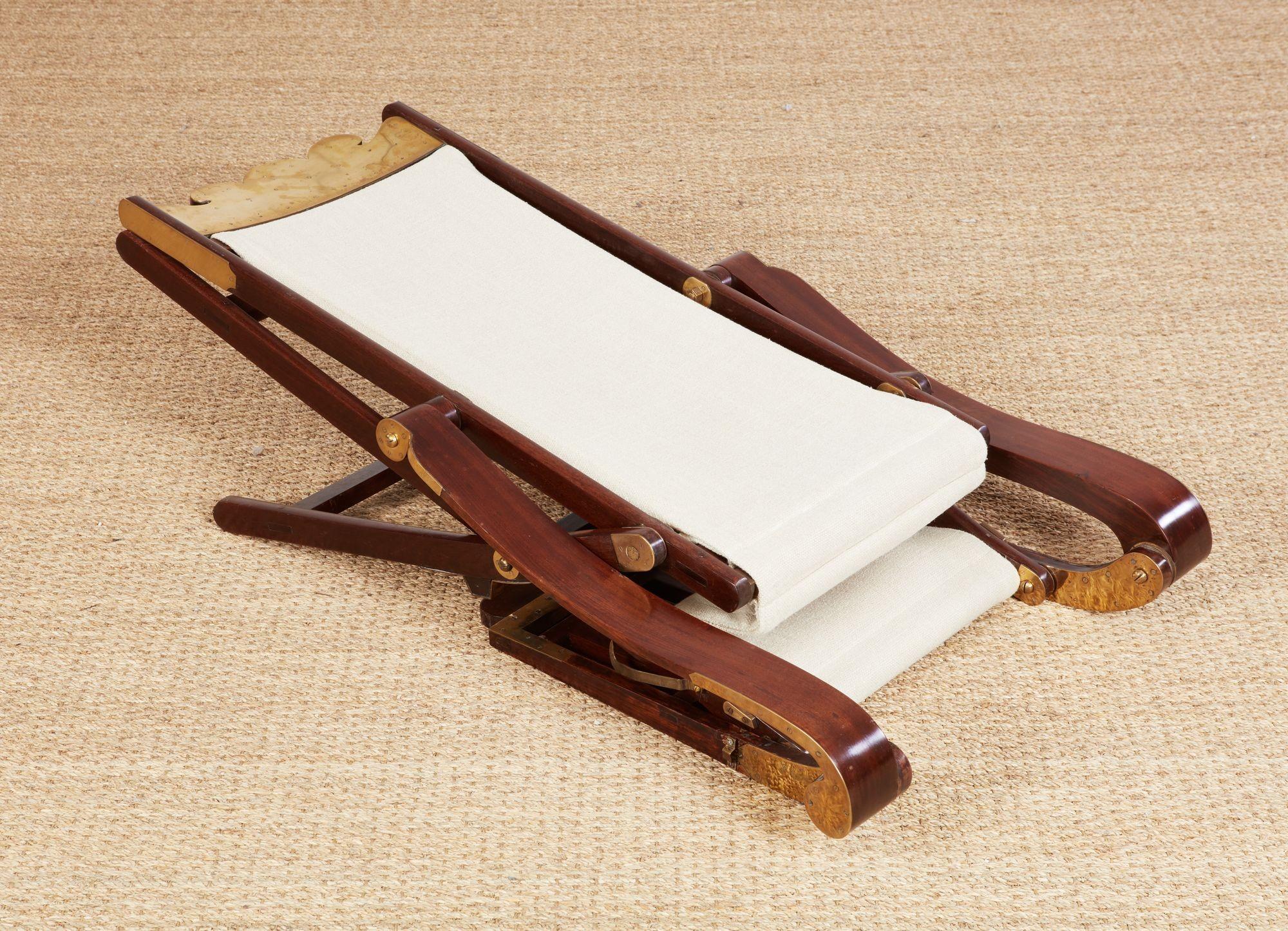 Silla de Campaña/Cubierta de Latón en venta 11
