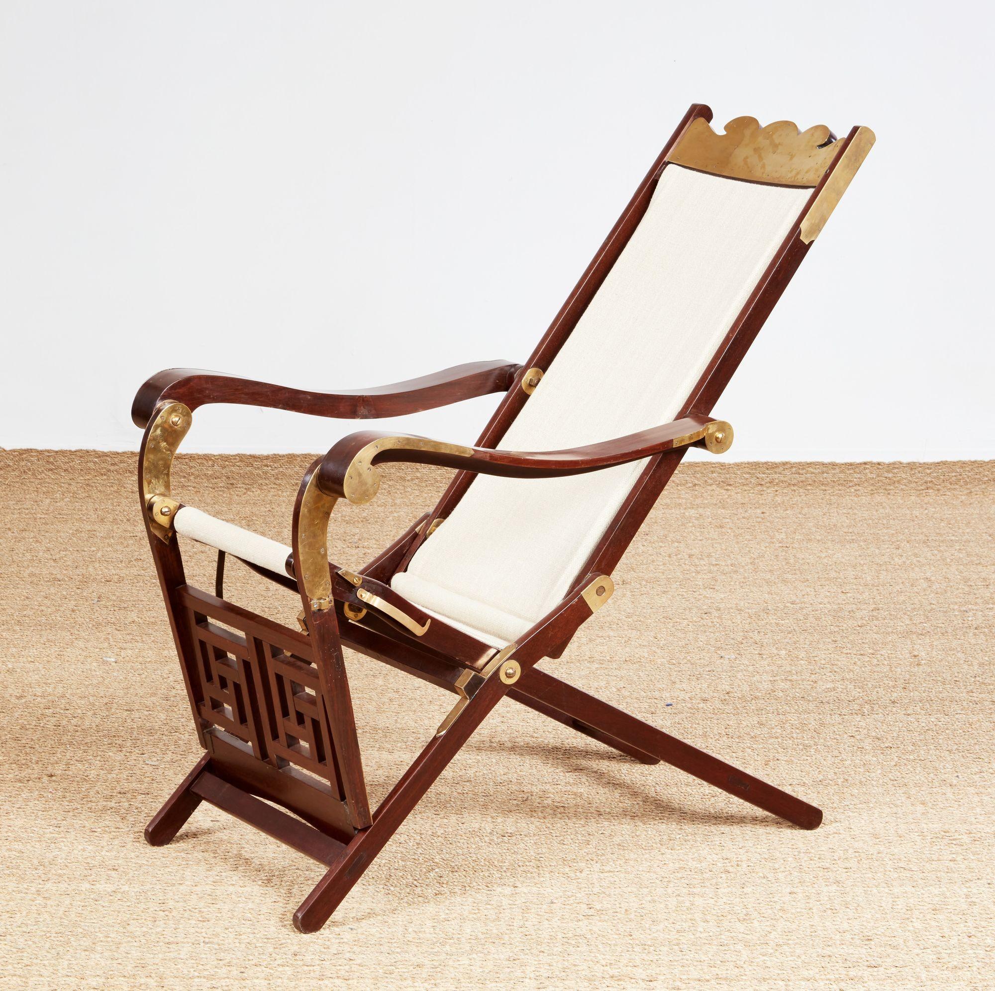 Silla de Campaña/Cubierta de Latón en venta 1