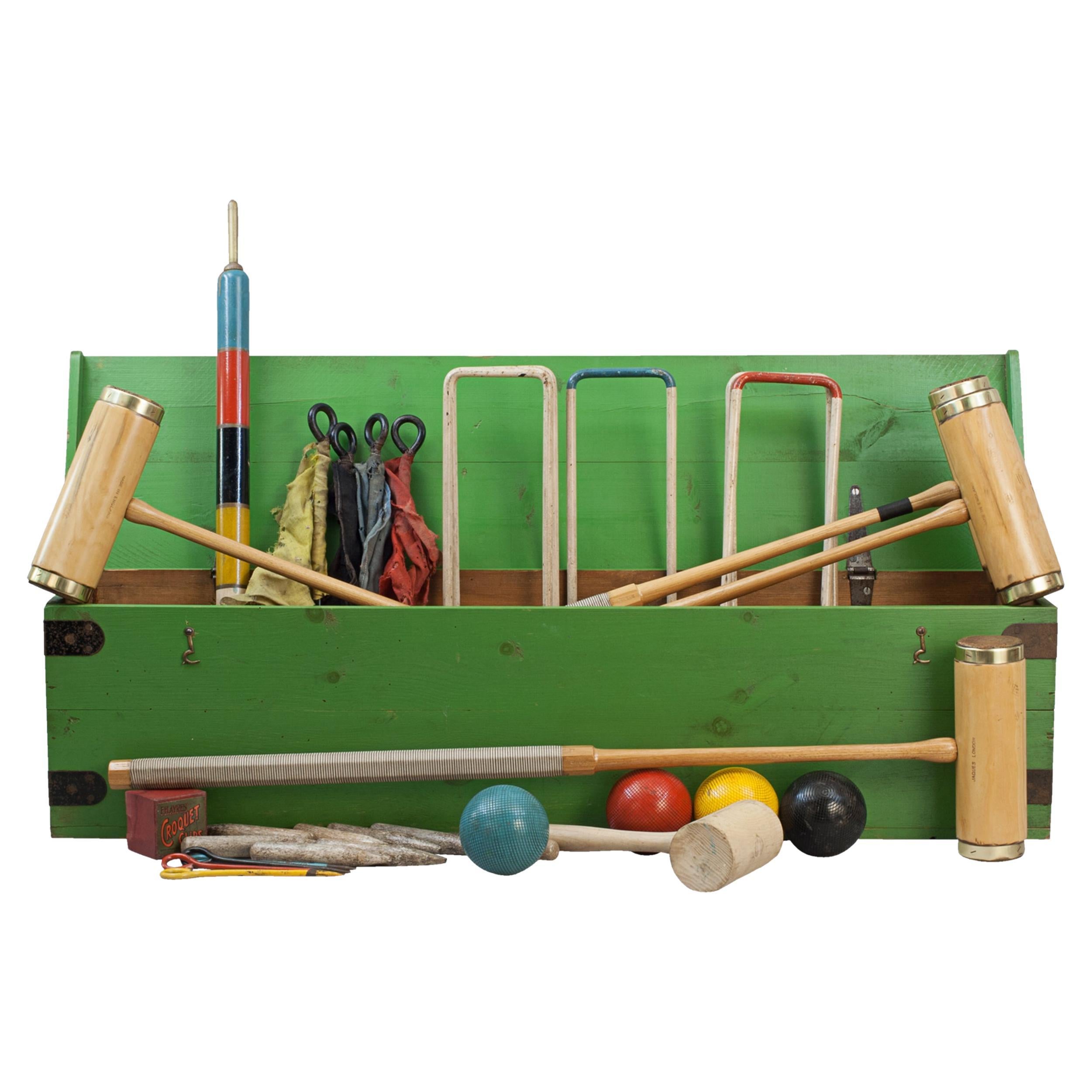 What is a croquet mallet?