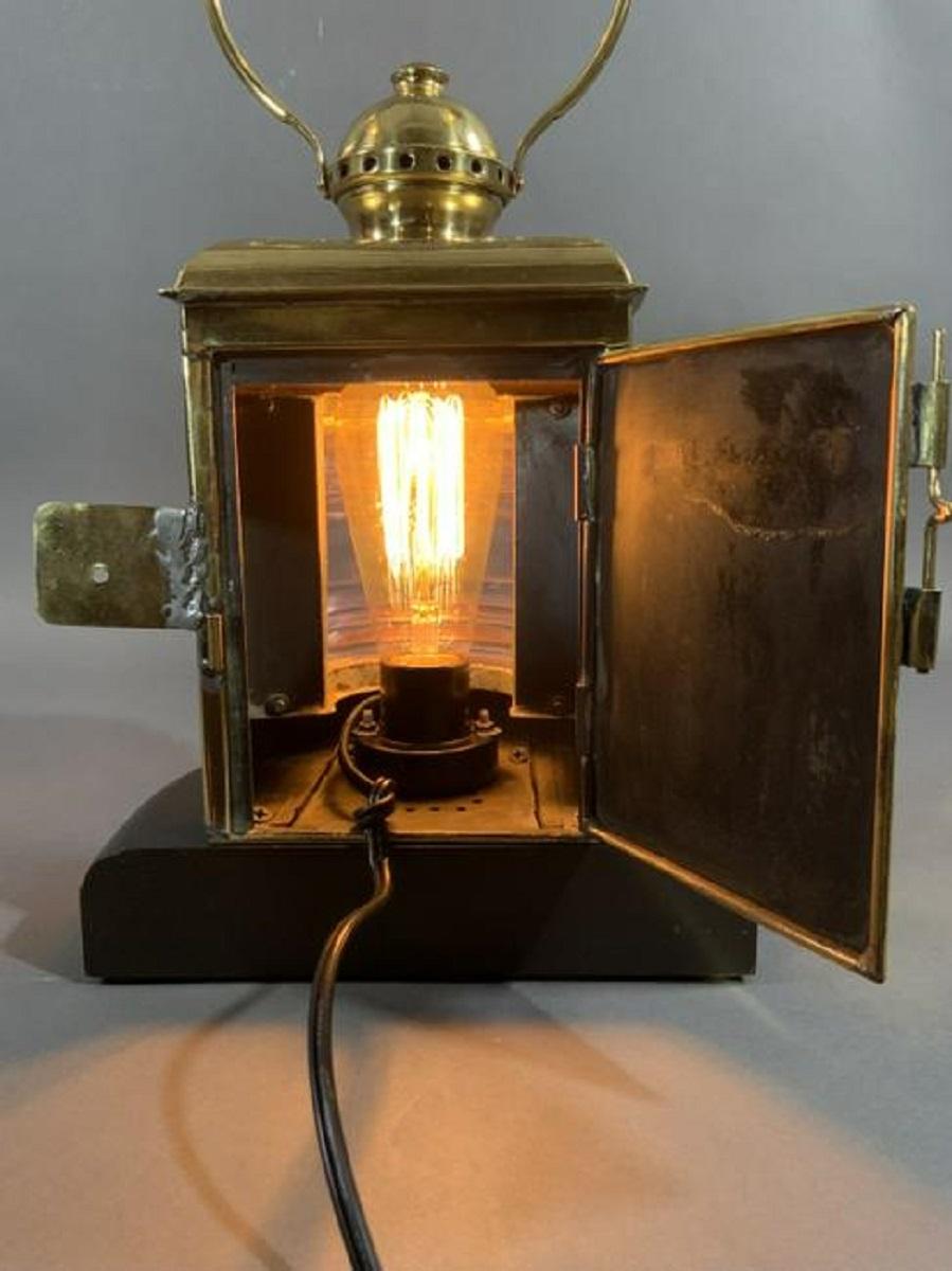 Brass Bow Light from a Boat For Sale 2