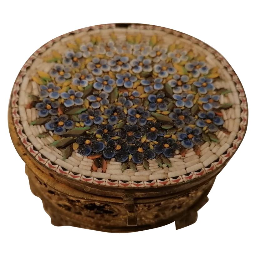 Antique Persian Micro Mosaic Box at 1stDibs | iranian box, persian 