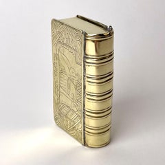 Brass Box in the Shape of a Book, Netherlands, Early 18th Century