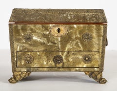 Brass Box with Filigree