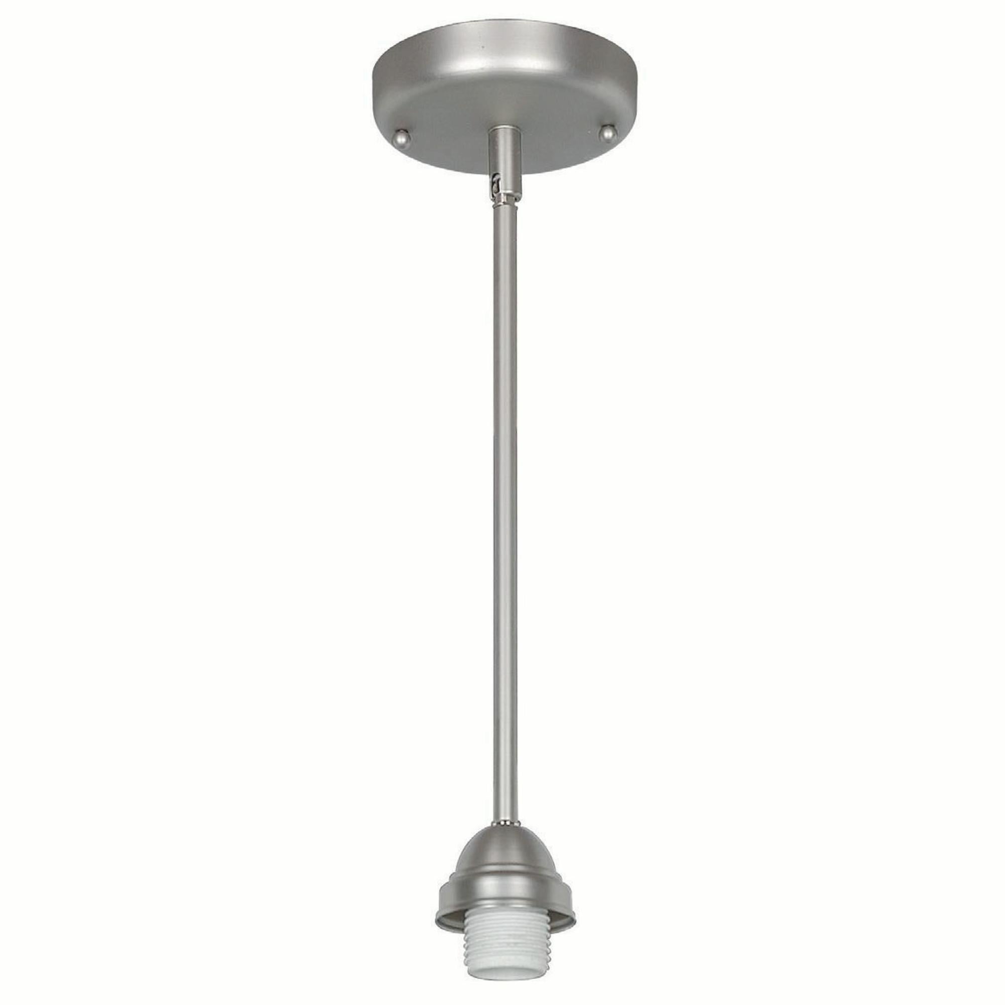 American Bronze, Black, White, Brushed Steel, Brass, or Satin Nickel Stem, Canopy & Kit