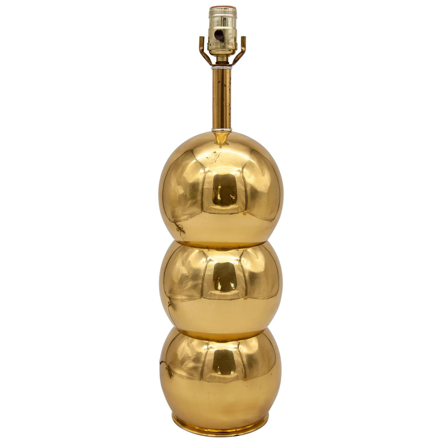 Brass Bubble Lamp
