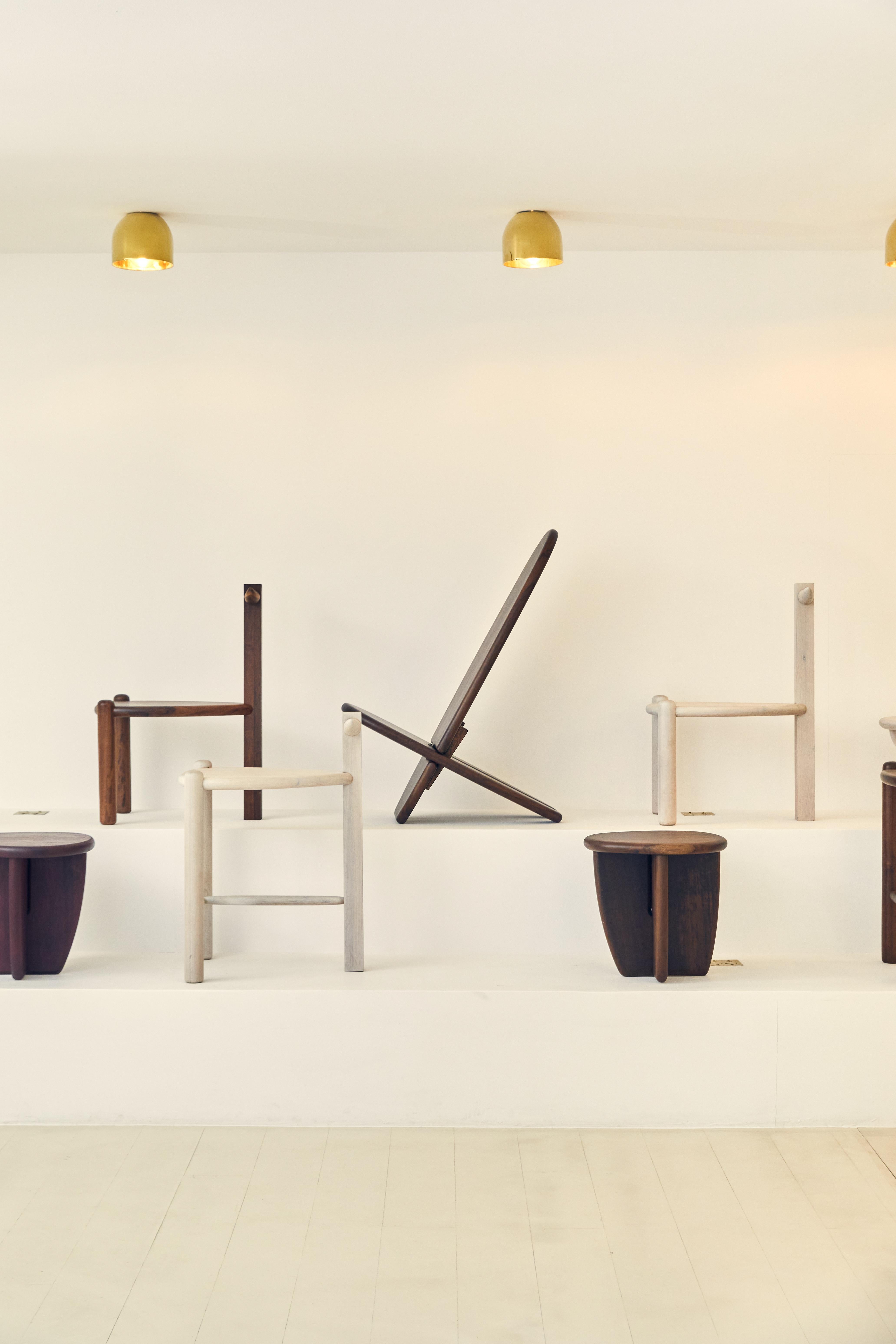 Brass Buca G Ceiling Lamp by Studio Orth Metal en venta