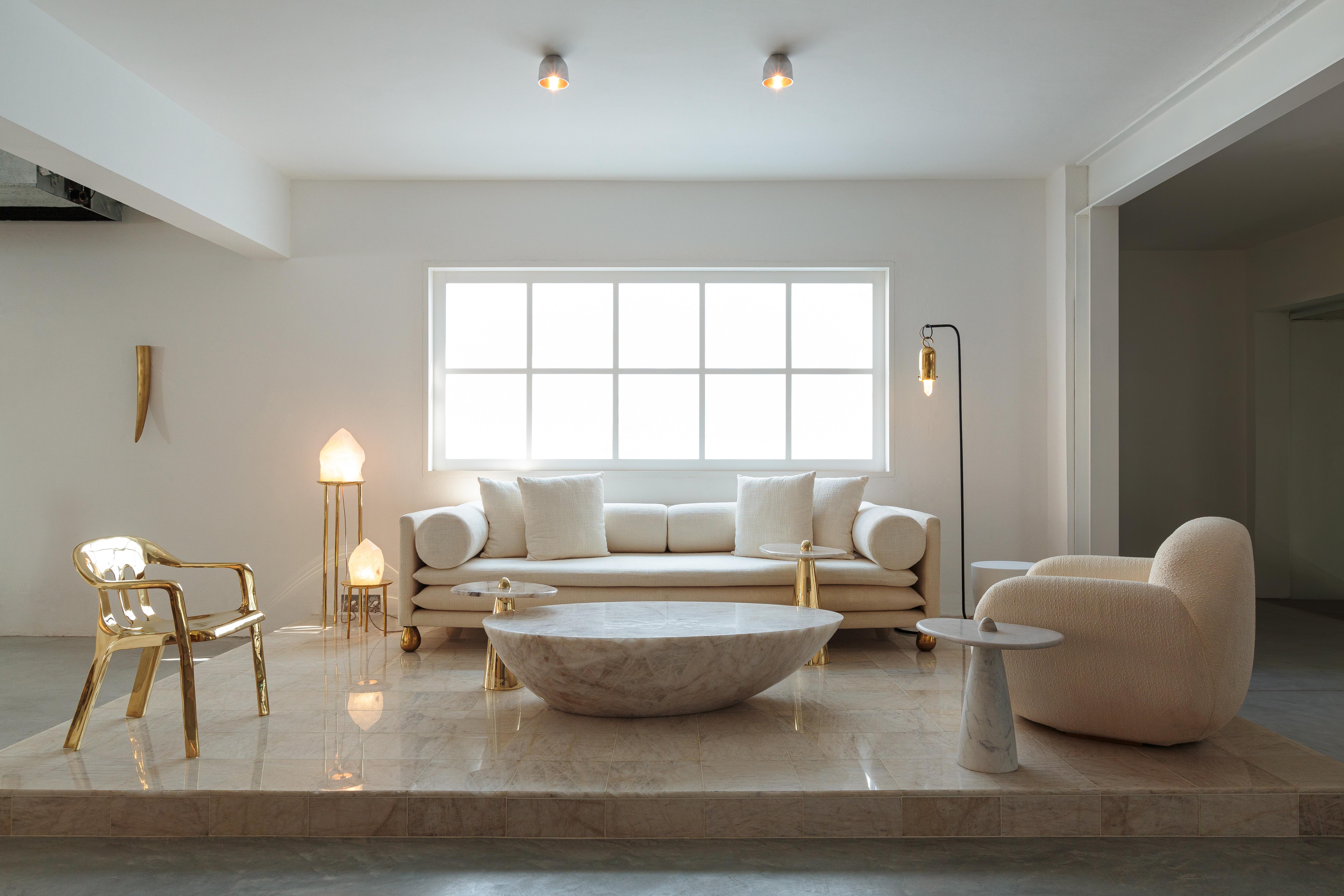 Lámpara de techo Buca P de latón de Studio Orth Metal en venta