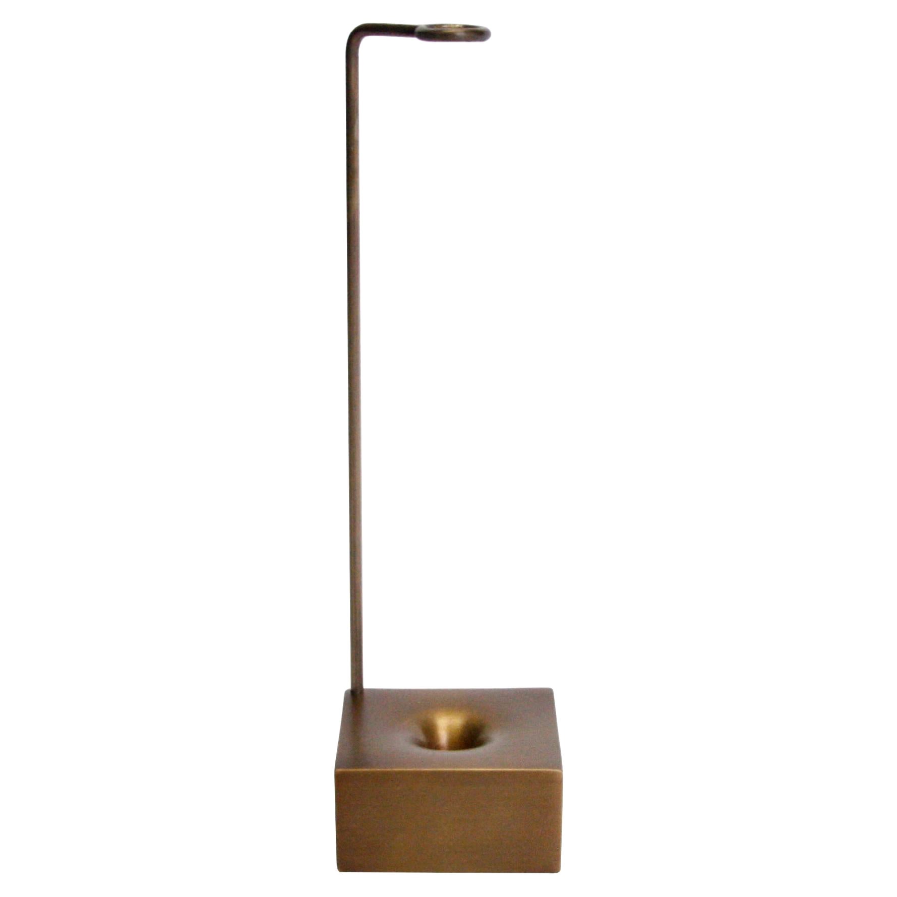 Knospenvase IV aus Messing von Gentner Design