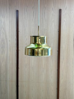 Brass “Bumling” Pendant Lamp by Anders Pehrson for Ateljé Lyktan, Sweden, 1960s