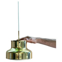 Brass “Bumling” Pendant Lamp by Anders Pehrson for Ateljé Lyktan, Sweden, 1960s