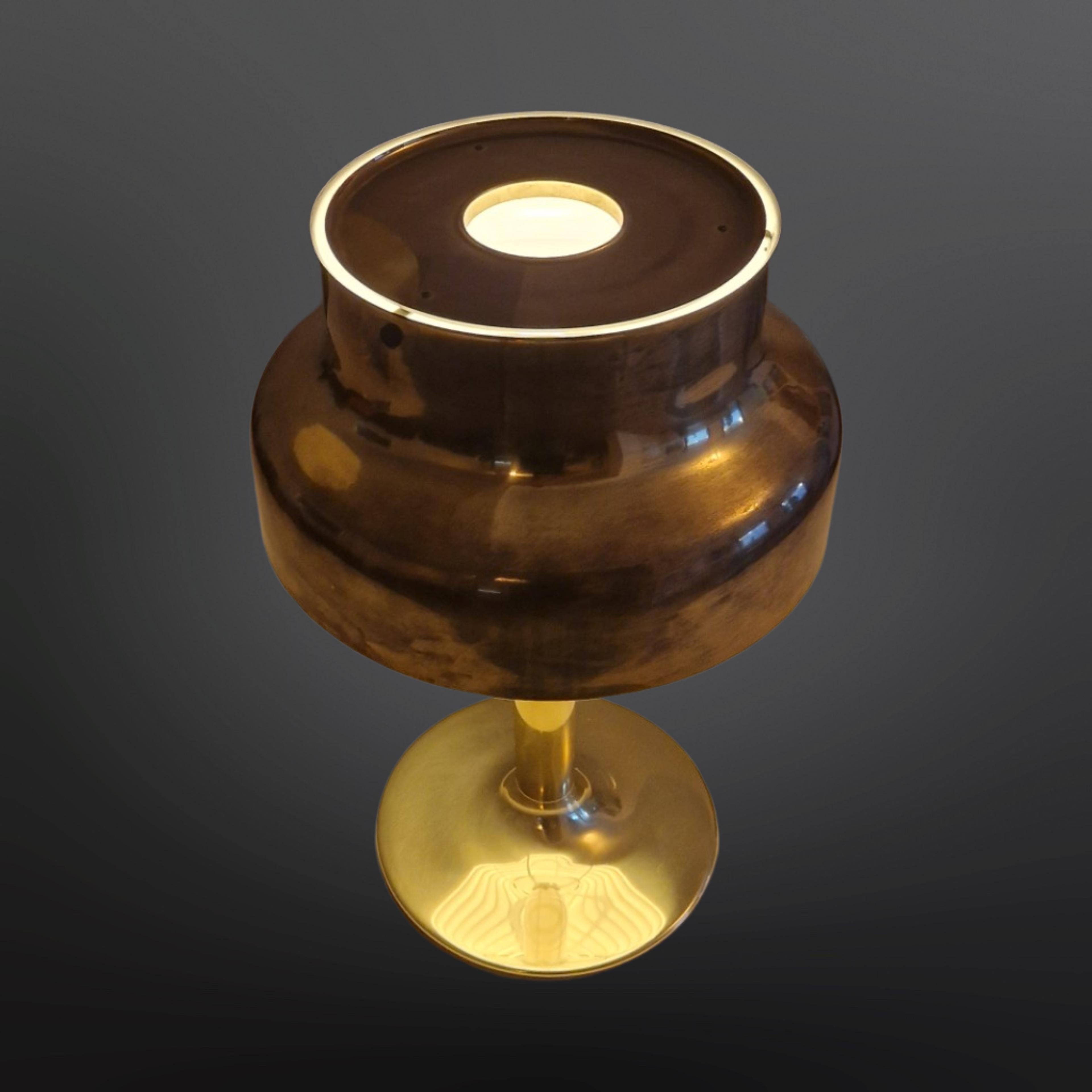 Brass Bumling table lamp by Anders Pehrson 4