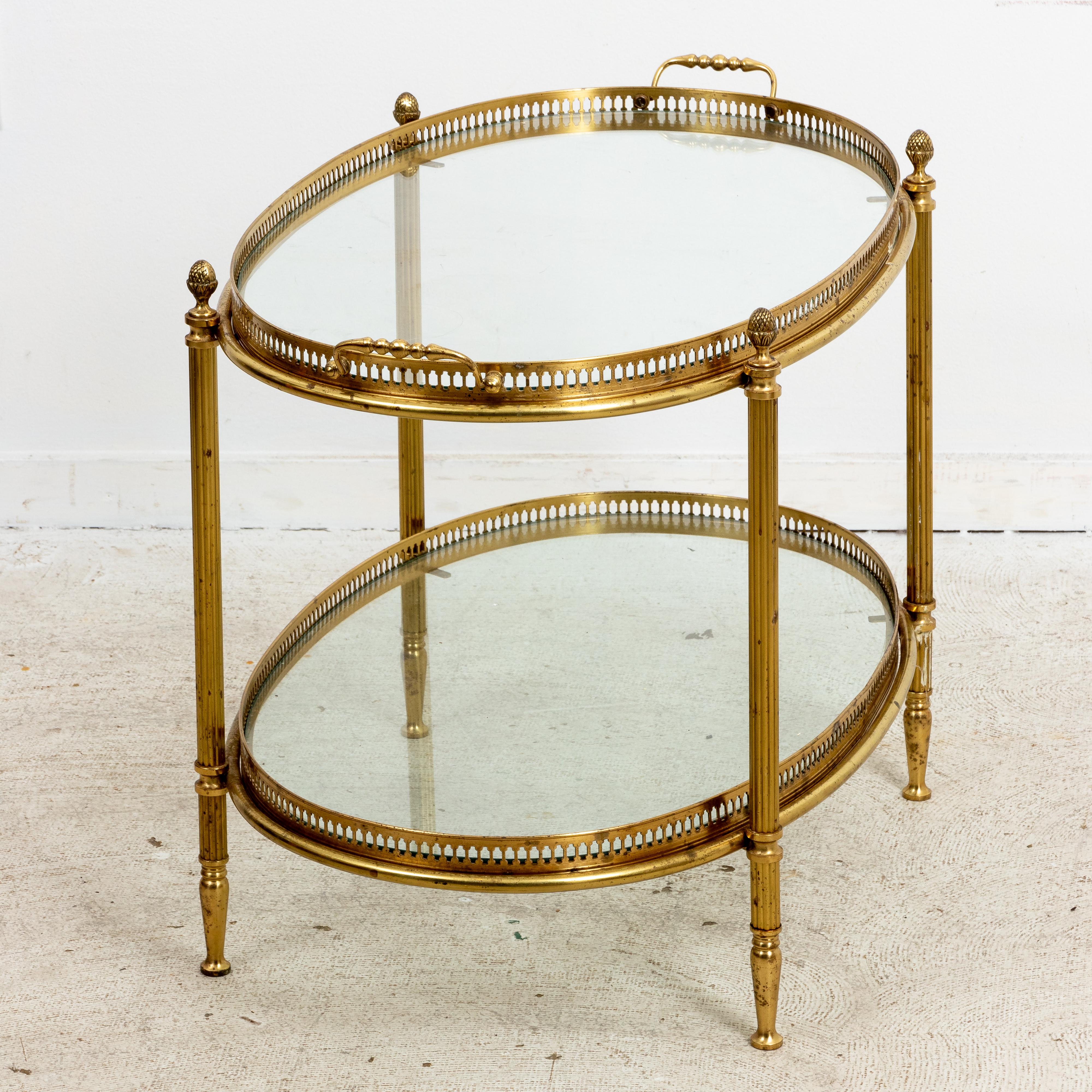 Brass Butler Tray Coffee or Side Table 2