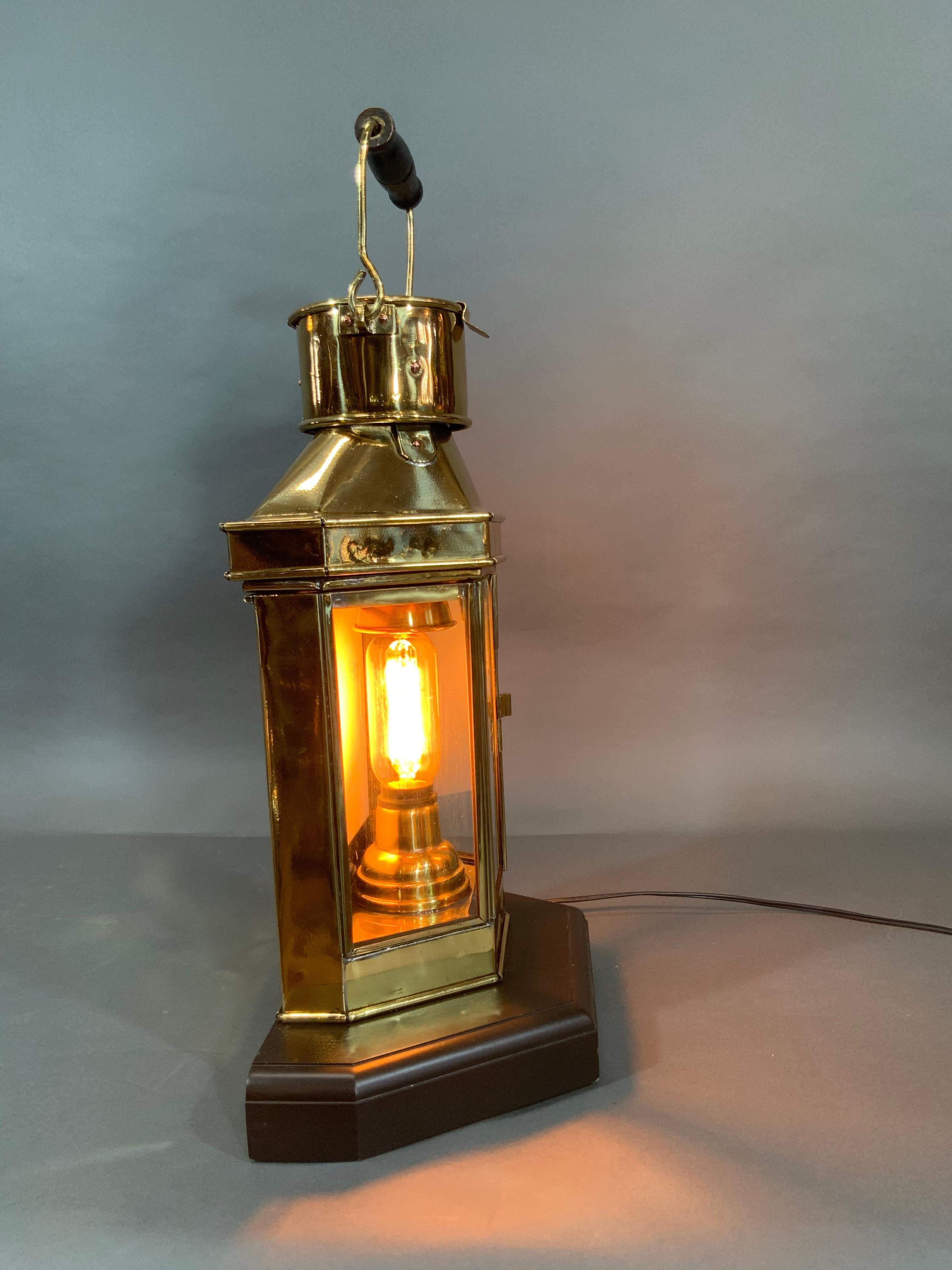 Brass Cabin Lantern For Sale 2