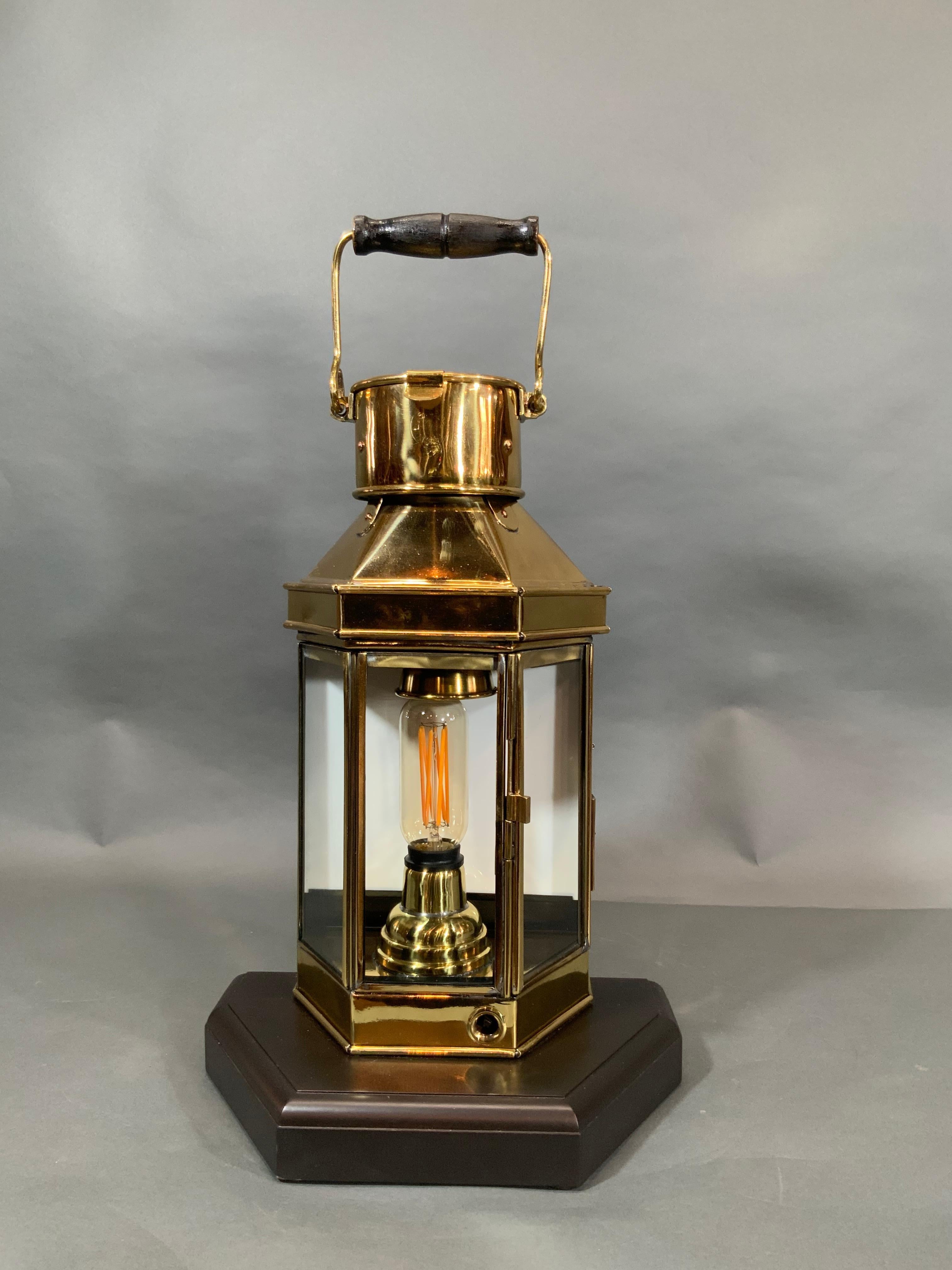 Brass Cabin Lantern For Sale 3