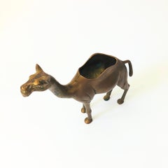Brass Camel Planter