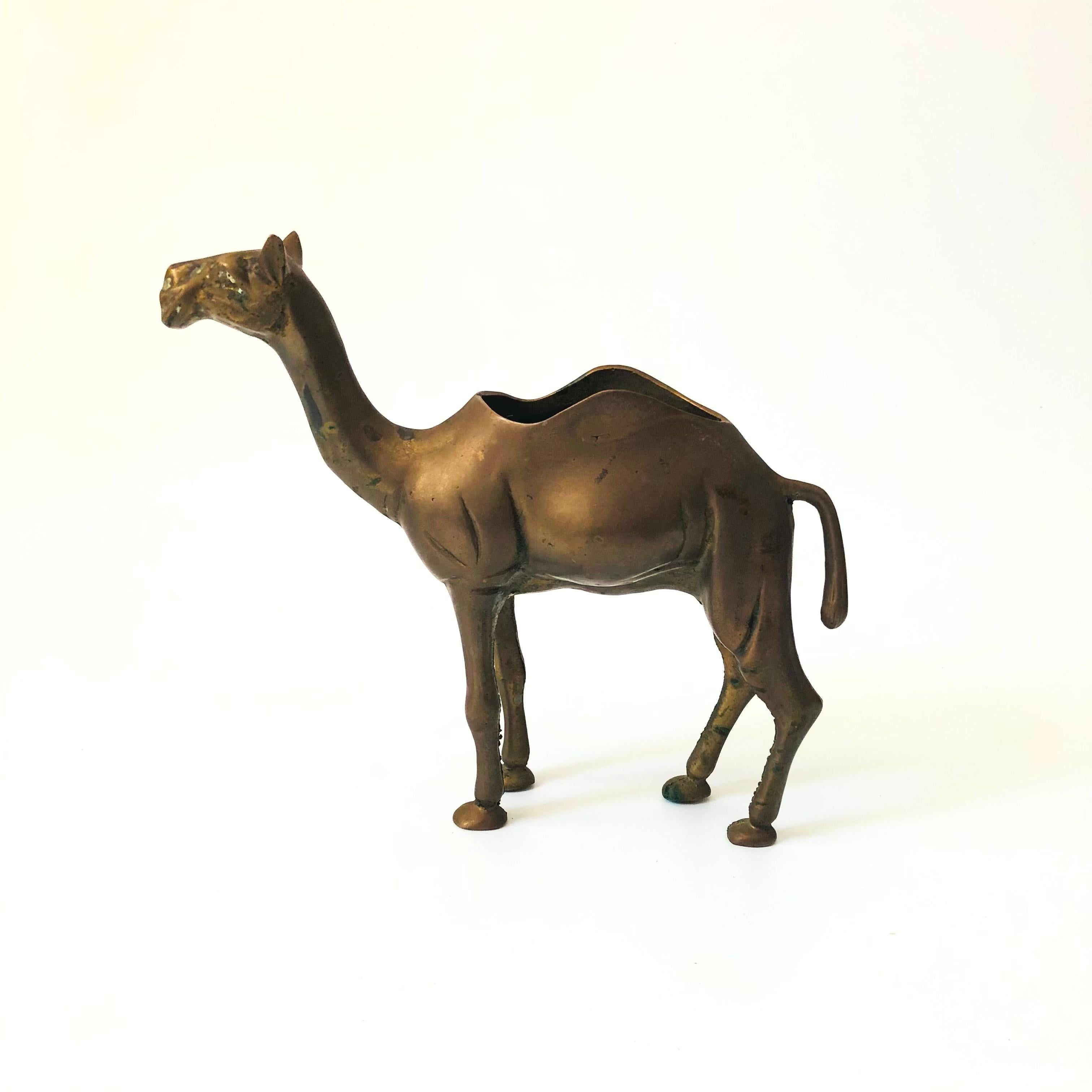 Other Brass Camel Planter