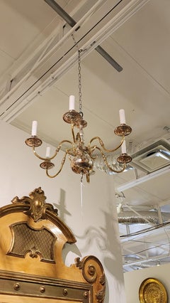 Brass Candelabra Chandelier