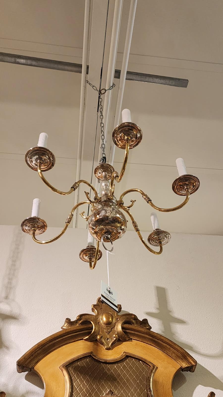 Candelabro de latón Desconocido en venta