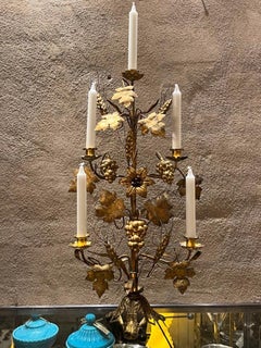 Brass Candelabra or Alter Ornament, circa 1900 France
