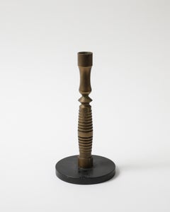 Brass Candle Holder, France, c. 1940