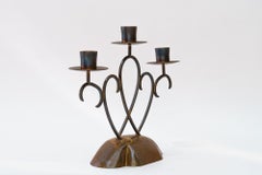 Brass Candle Holder vienna around 1950s