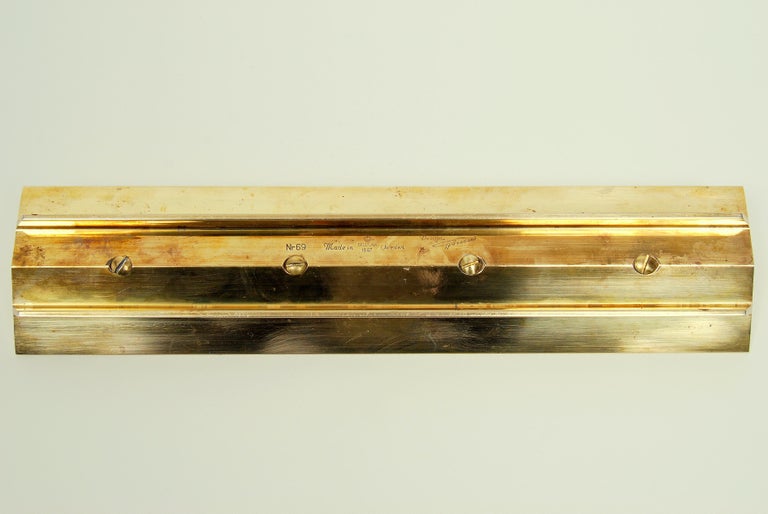 Brass Candleholder No. 69 by Pierre Forssell for Skultuna In Good Condition For Sale In Stockholm, SE