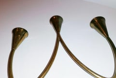 Brass Candlestick Attributed to Hagenauer Wien