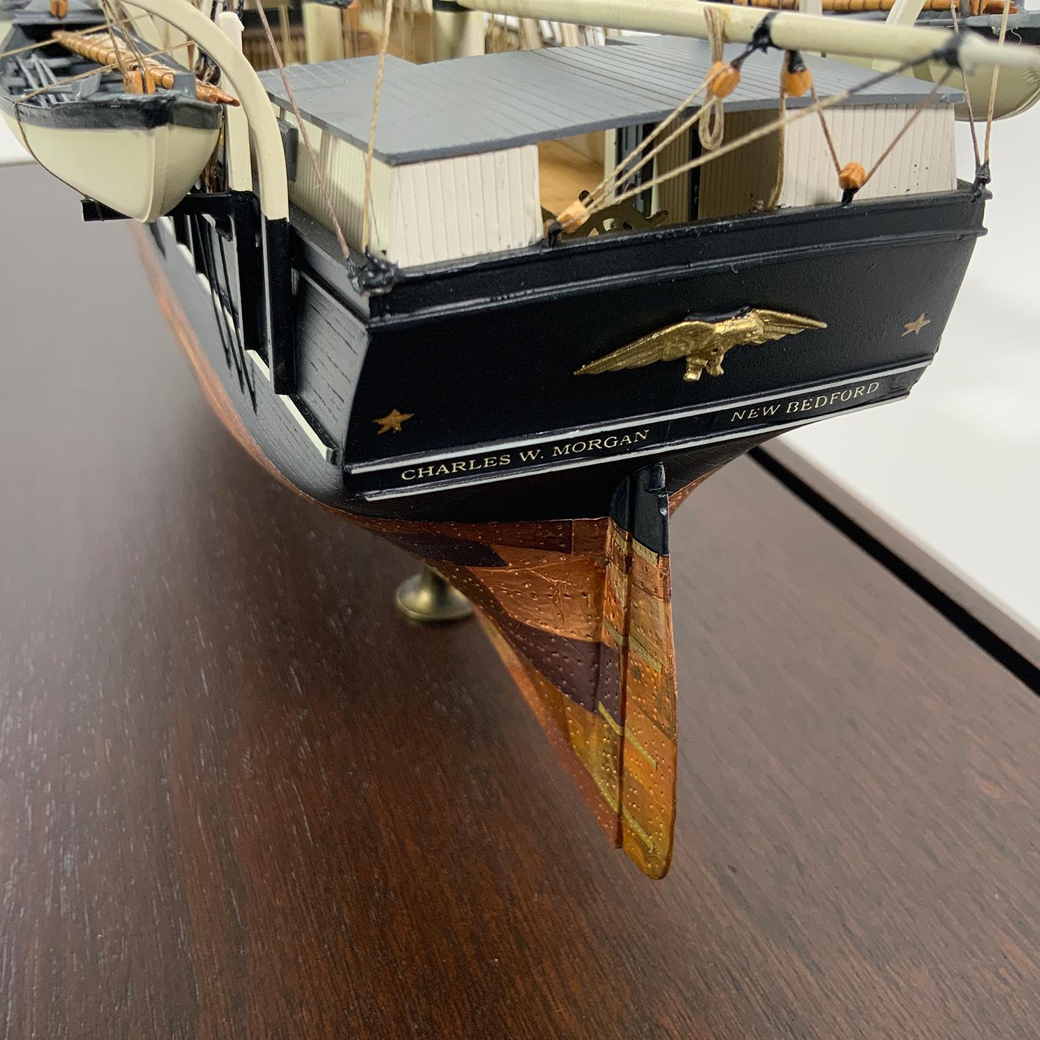 Brass Case Ship Model by Hitchcock 
