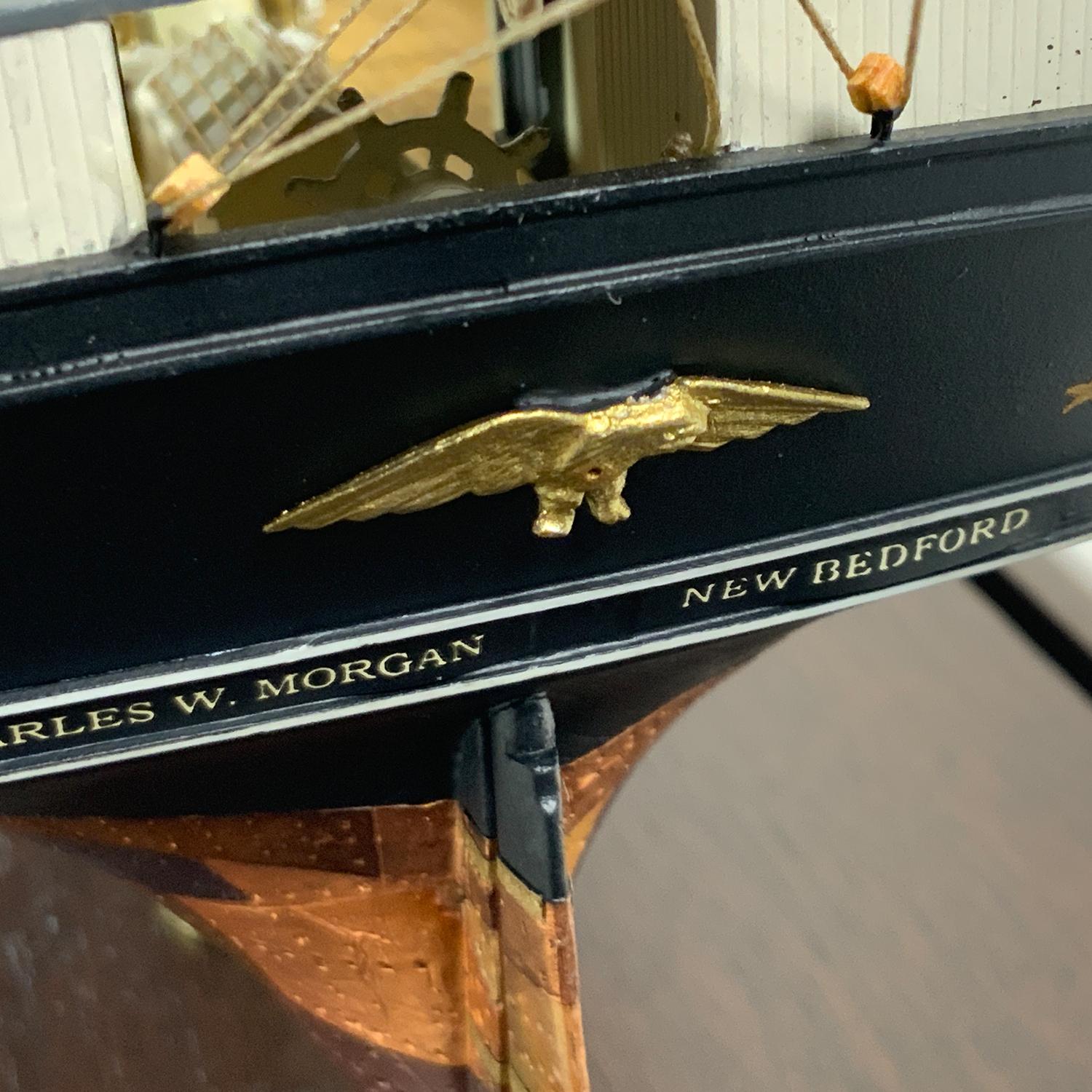Brass Case Ship Model by Hitchcock 
