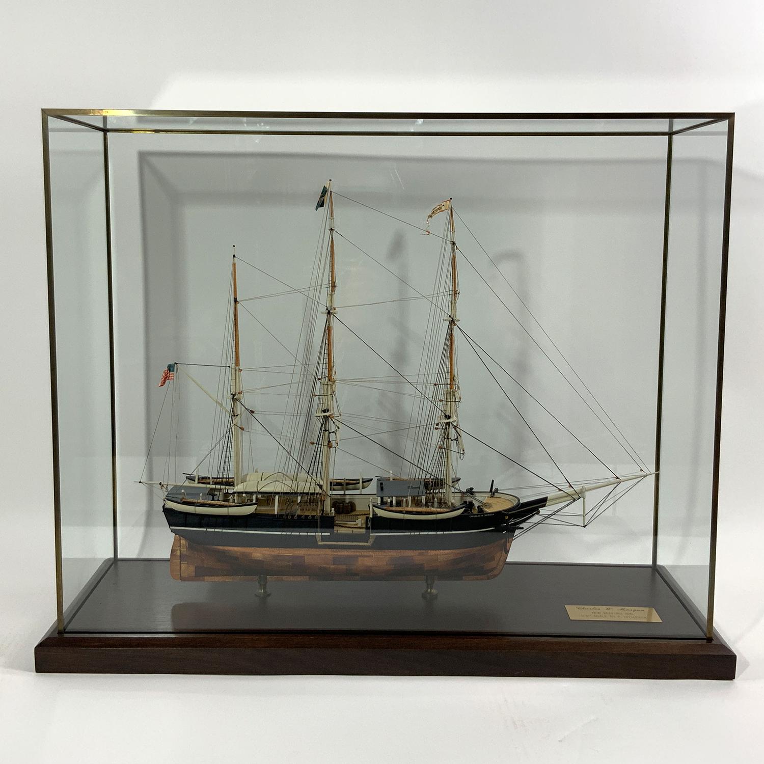 charles w morgan ship model