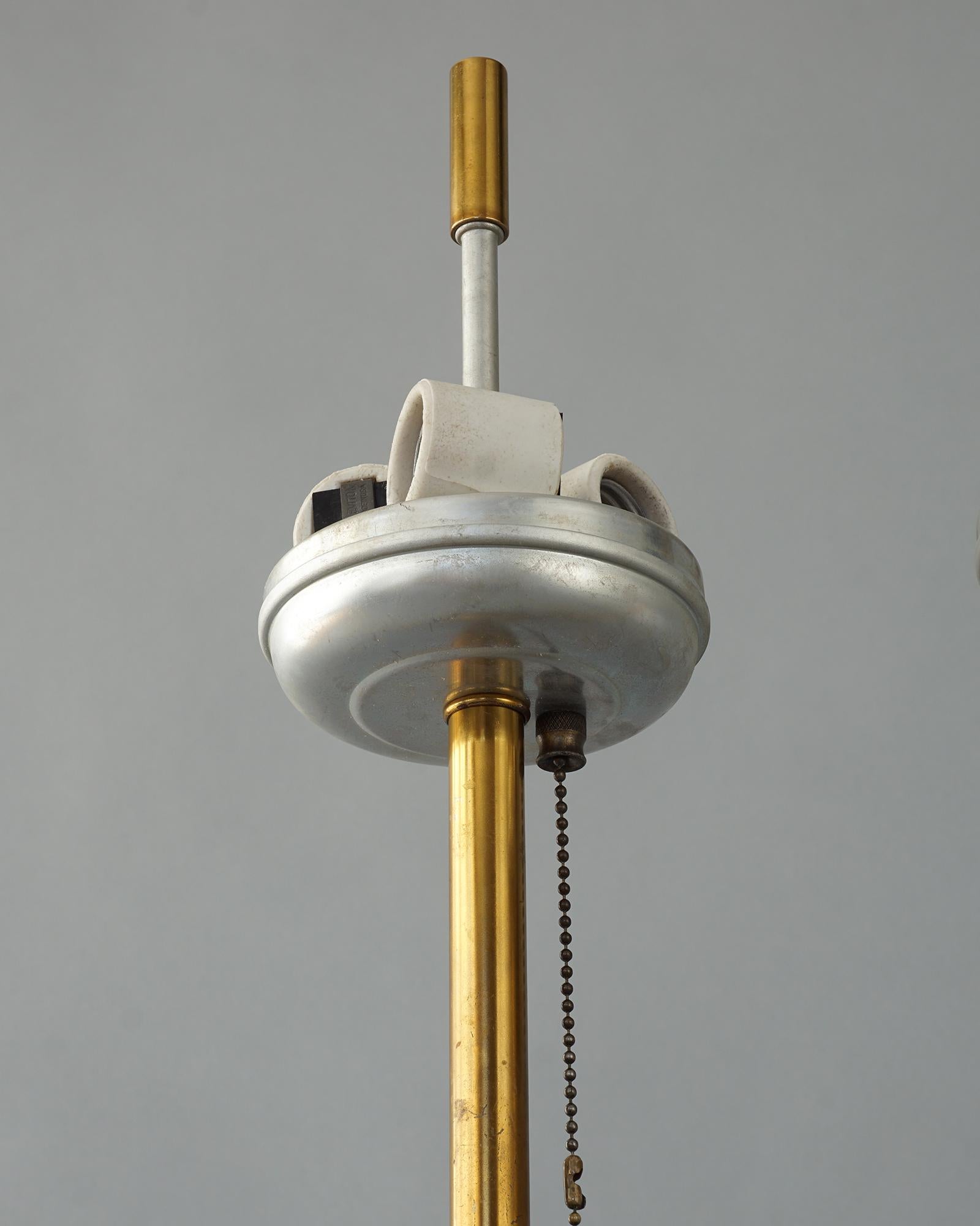 Brass Catttails Lamp For Sale 5