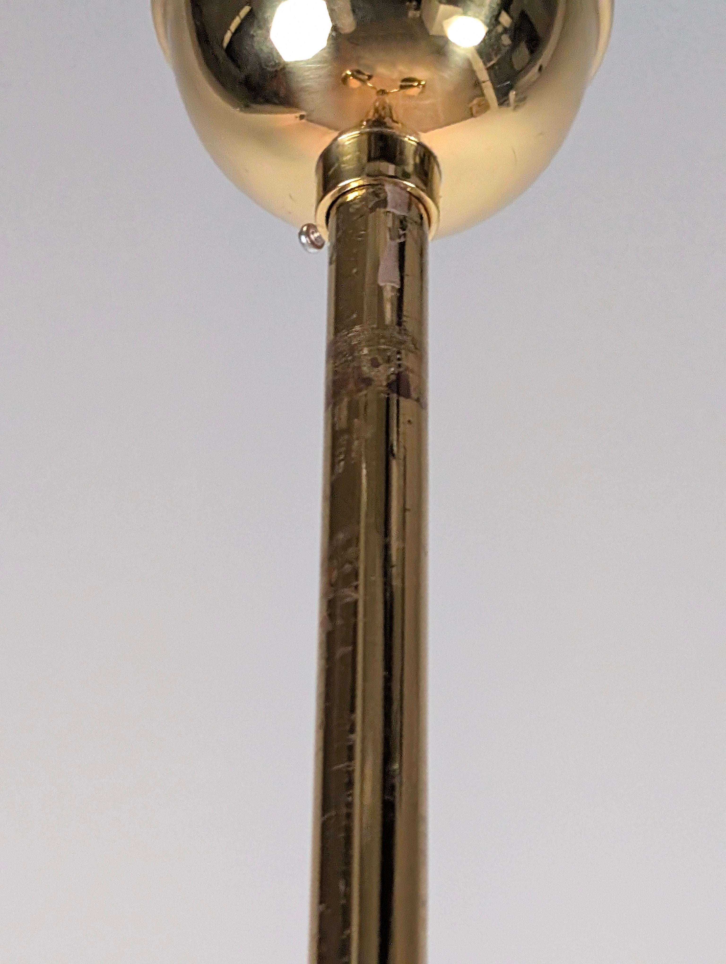 Lámpara de techo de latón by Valenti, 1970s en venta 5