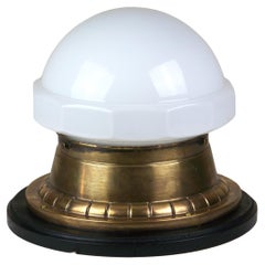 Brass Ceiling Lamp, circa 1900