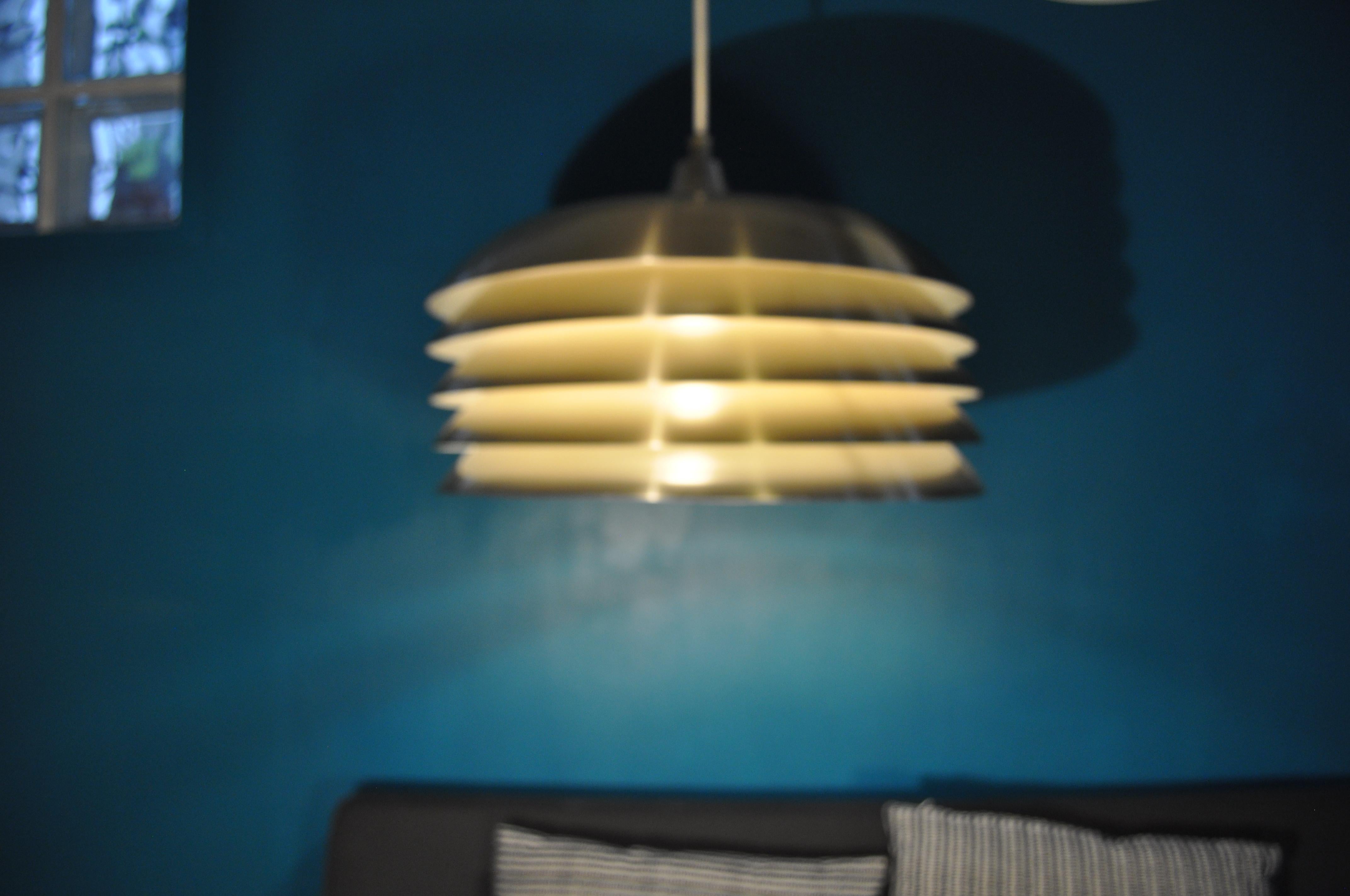 Scandinavian Modern Brass Ceiling Lamp 