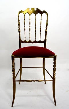 Sedia in ottone di Charivari