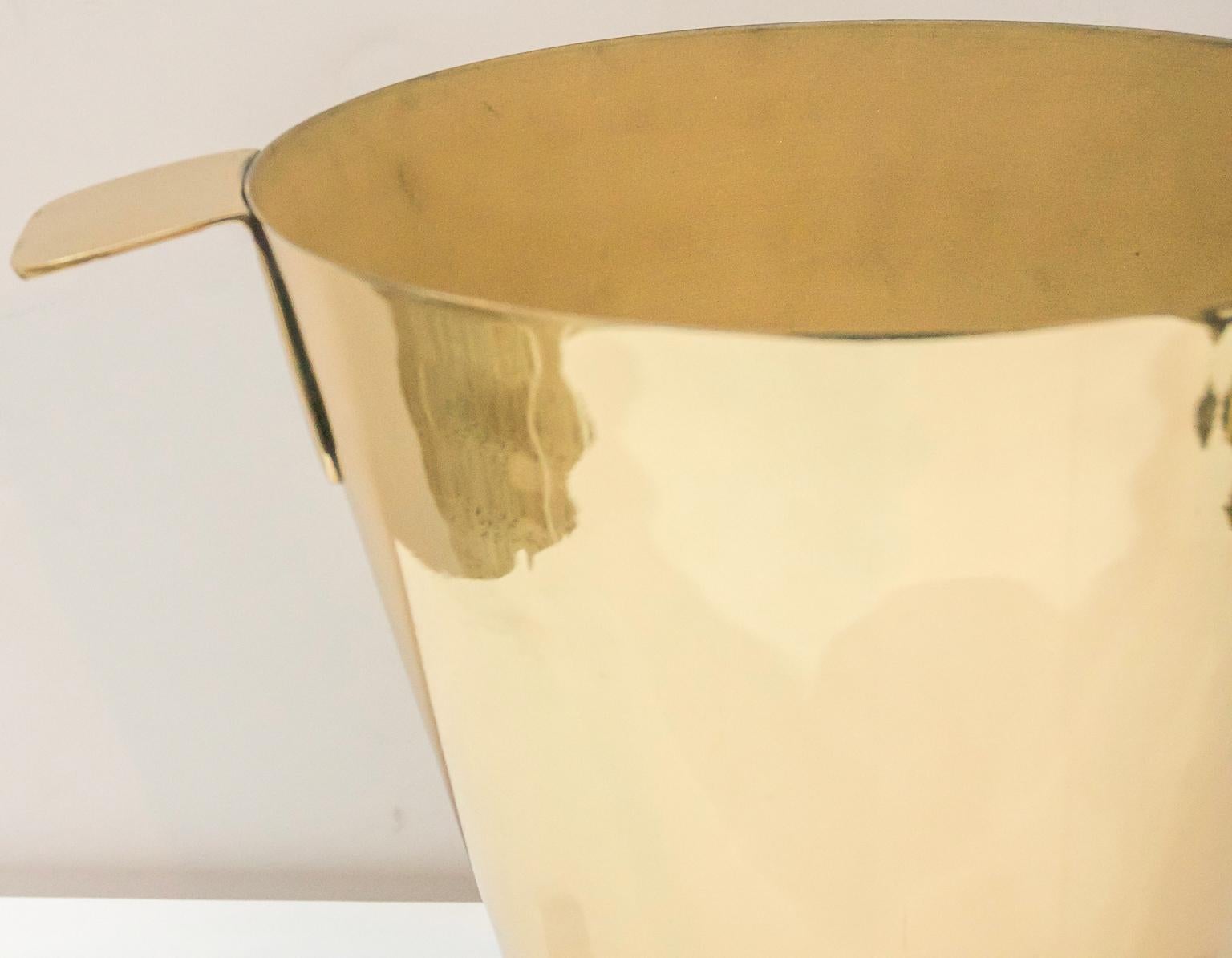 Art Deco Brass Champagne Bucket