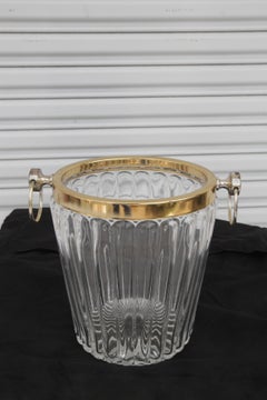 Brass Champagne & Ice Bucket Stand