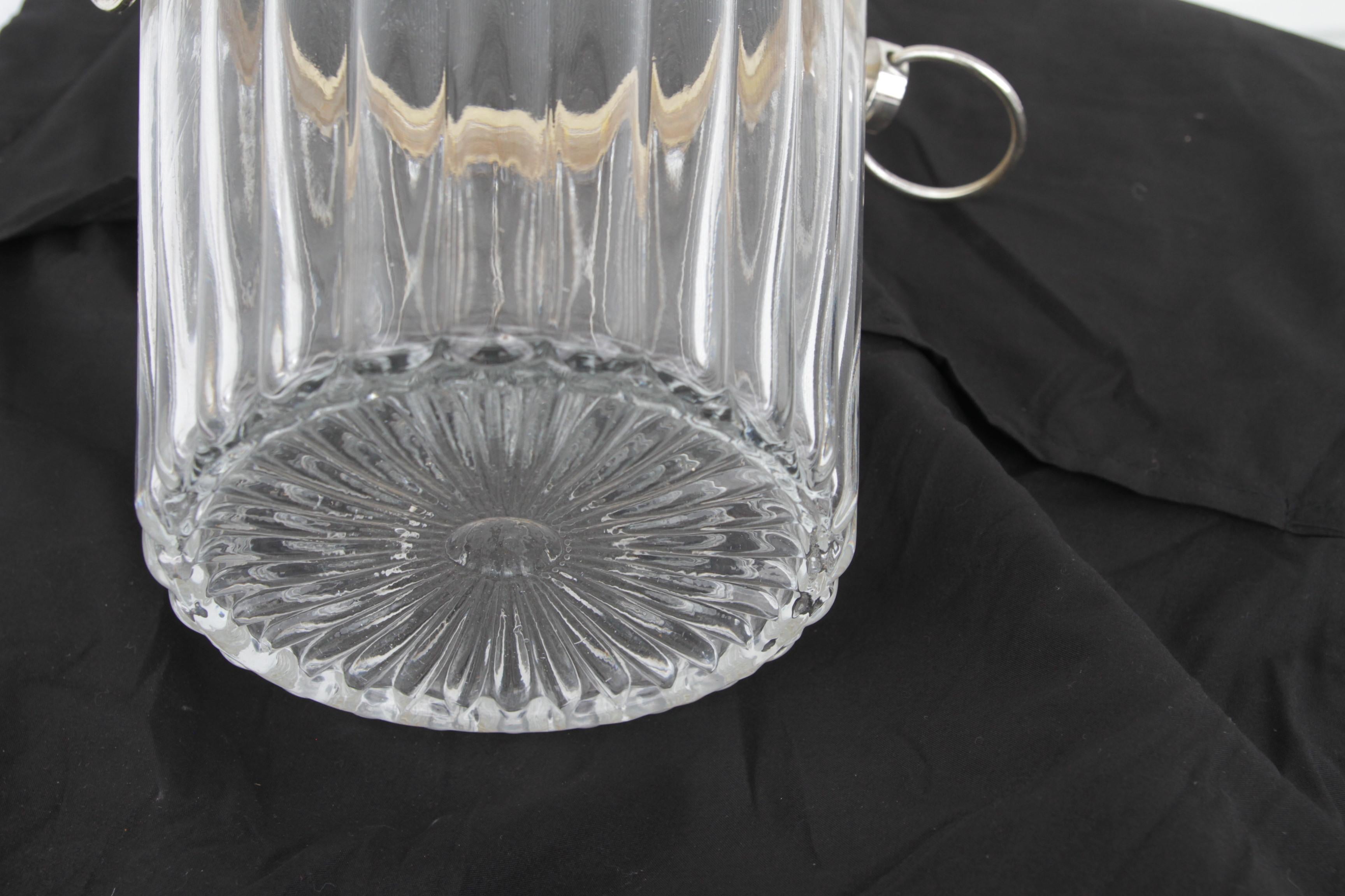 20ième siècle Stand pour champagne et seau à glace en laiton en vente