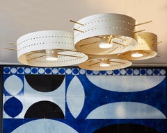 Lustre en laiton de Diego M. pour Studio Glustin